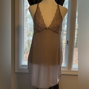 Victoria’s Secret Gray Slip/Lingerie Size Small